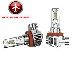 AL-H11 LED Autós Fényszóró - 12V -40W - 4000lm - CANBUS párban Plug & Play IP68 REF : Pilot 57700 12