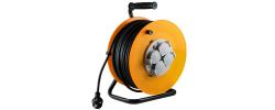 Home kábeldob, 25 m vezetékkel (HJR 10-25/1,0)