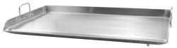 Rozsdamentes grill (plancha) sütőlap 80x44x5 cm (12843)