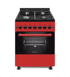 NOVACOOK F6B40 Kombinált tűzhely 57x58 meggypiros (F6B40EF R)