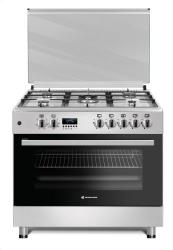 NOVACOOK Exclusive Line 90 kombinált tűzhely 90x60 inox (F9S50E6-HI)