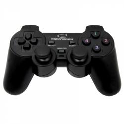 Esperanza Corsair EG106 vibrációs gamepad PS2/PS3/PC, USB, fekete