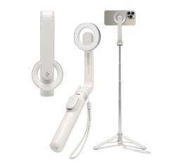 SPIGEN S571W szelfibot (tripod állvány, állítható, bluetooth távkioldó, MagSafe, 16.7-74cm) BÉZSAMP0
