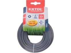 Extol Premium damil szegélynyíró géphez 2,7 mm, kör keresztmetszetű, 15m (8870906)