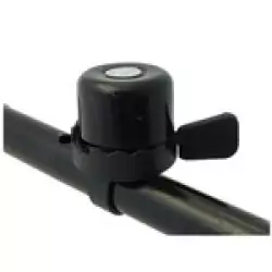Kerékpárcsengő 40mm fém + műanyag fekete (8920262)