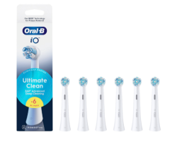 Oral-B iO  Ultimate Clean fogkefefej 6db, fehér (10PO010461)