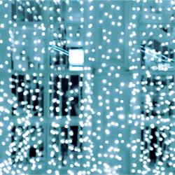 Home LED-es fényfüggöny 2x2m, hidegfehér (KAF200DWH)