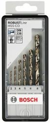 Bosch 6 részes Robust Line HSS-Co fémfúró készlet (2607019924)