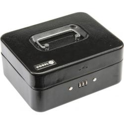 Vorel pénzkazetta 200x160x90mm fekete számzáras (TOY-78624)