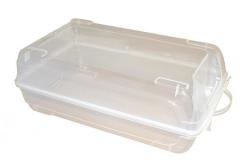 Férfi cipőtartó doboz, műanyag (661)