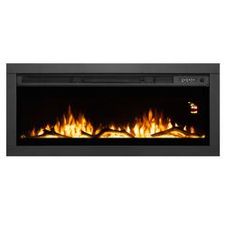 Home beépíthető/fali elektromos látványkandalló, 2000W (FKKI08)