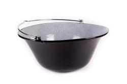 50 l-es zománcozott gulyásbogrács, minőségi, vastag falú