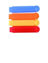 Kicsi műanyag zacskócsipesz, vegyes színben (587)
