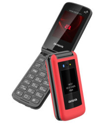Aiwa FP-30-4G/RD Dual SIM-es mobiltelefon, piros (15076)