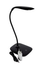 LED flexibilis asztali lámpa 14-es fekete (HN6037)
