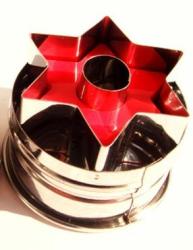 Linzerkiszúró rugós, csillag (10351)