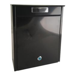 Postaláda BAKONY záras fekete (3490212)