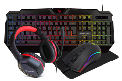 Silverline CM120 gaming combo szett 4in1 magyar billentyűzettel (SICM120)