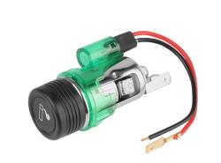 Szivargyújtó aljzat + LED világítás