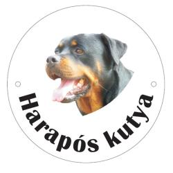SB  kutyatábla műanyag rottweiler (3913408)