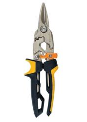 Fiskars PowerGear Aviation lemezvágó olló, egyenes (1027207)
