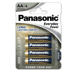 Panasonic EVERYDAY POWER szupertartós elem (AA, LR6EPS, 1.5V, alkáli) 4db/csomag