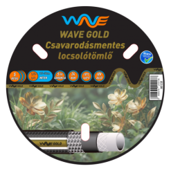 Wave Gold 5 rétegű csavarodásmentes locsolótömlő, 1/2