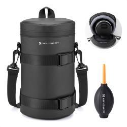 K&F Concept objektív védő tok, XL méret, 11cmx22cm (KF-13-203)