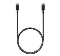 Samsung adatkábel (Type-C - Type-C, 5A, 100W, gyorstöltő, 100cm) FEKETE