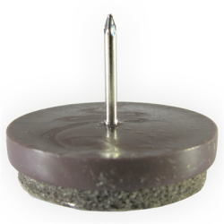 Csúsztatófilc műanyag házas d=28mm barna (3341150)