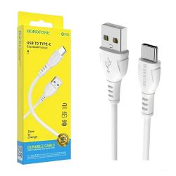 BOROFONE BX51 USB Type-C töltő és adatkábel 1m
