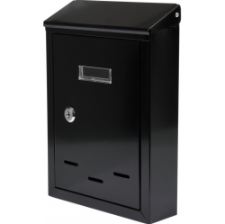 Vorel postaláda 285x200x60, fekete (TOY-78540)