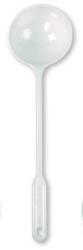 Merőkanál fogantyús műanyag 10 cm átmérő és 36 cm hossz (105)