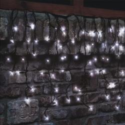 Home LED-es sorolható jégcsap fényfüggöny (KSF 100/WH)