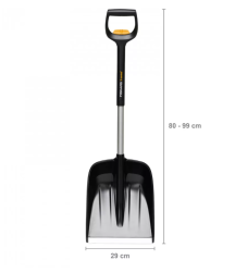 Fiskars X-series autós hólapát, teleszkópos (1057187)