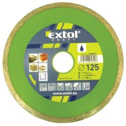 Extol Craft gyémántvágó csempevágáshoz, vizes vágásra 125x2,2x22,2 mm (108832)