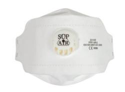 Supair FFP1 NR D Szelepes pormaszk, hárompaneles (23185)