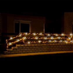 Home LED-es sziporkázó fényfüzér, meleg- és hidegfehér 50 m (KKL 500F/WH)