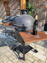 GLOBE XL Kamado Grill Kerámia Faszenes BBQ sütő meteorit (MY21.5TT03/meteorit/)