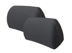 Fejtámla huzat párban, sötét grafit színben, 86383