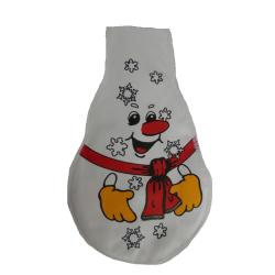 Betex hóember mintás,  textil kolbász és szalámibél