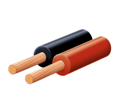 Hangszóróvezeték, piros-fekete, 2x0,35mm, 20m (CSV 0,35-20X)