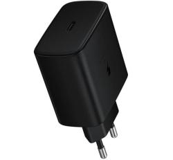Samsung hálózati töltő Type-C aljzat (45W, PD gyorstöltő) FEKETE