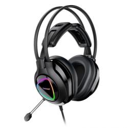 Tronsmart Glary Alpha gamer headset, fekete