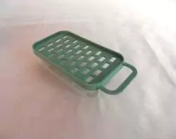 Tálcás  műanyag almareszelő menta (75/1)