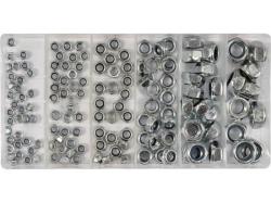 Yato önzáró anya készlet M4-M12, 146 részes (YAT-06774)