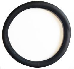 36cm Bőrhatású szellőző kormányvédő  KV-HB23518-36BK