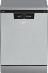 Beko BDFN36560XWP mosogatógép 15 terítékes, acélszürke