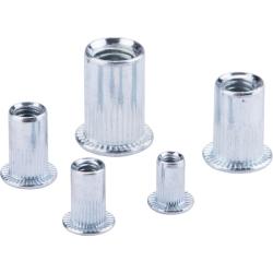 Fortum szegecsanya készlet M3-M8, 40 db (4770682)