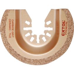 Extol Premium tartalék körszegmens csiszolófej, 66mm,417200 és 417220 géphez, vídia szemcse, használ